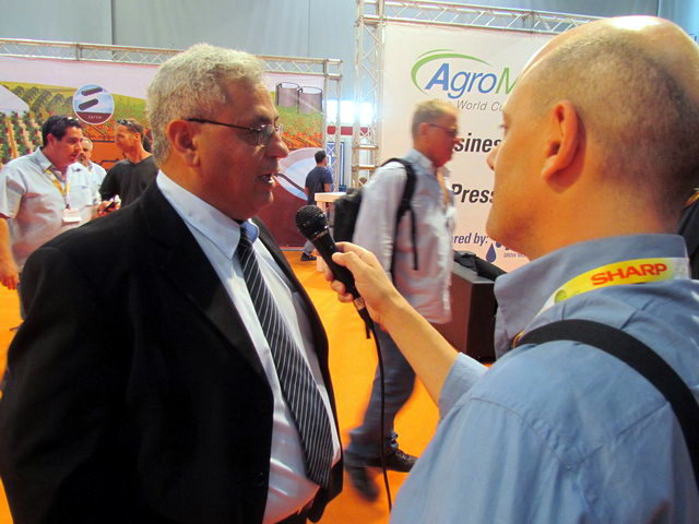 Haim Alush, CEO of Agro-Mashov. (Diplomacy Archive)